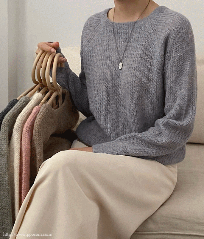 메이플 라운드 니트 knit (6color)