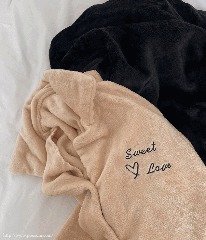 [보들촉감] 스위트 수면잠옷세트, 로브 가운 2color